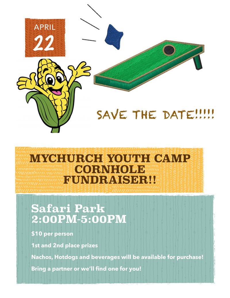 Cornhole Tournament - Youth Camp Fundraiser - MyChurch Sahuarita